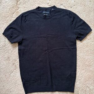 Men’s Small Porter & Ash black fitted Short Sleeve Tshirt